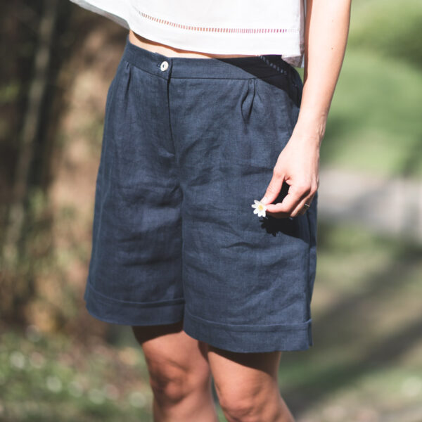 Sestrice Smart Shorts Storm UNI, ľanové šortky
