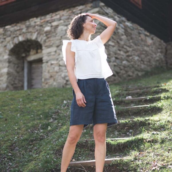 Sestrice Smart Shorts Storm UNI, ľanové šortky