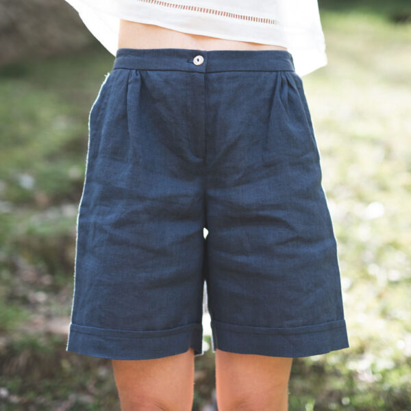 Sestrice Smart Shorts Storm UNI, ľanové šortky