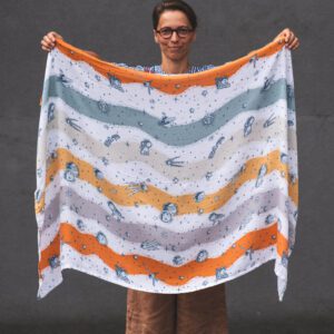 Cosmos Bamboo Blanket