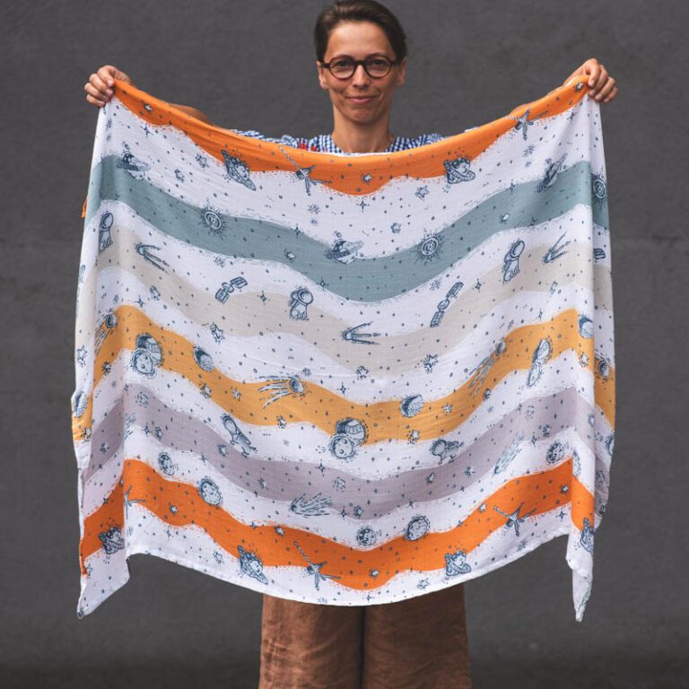 Cosmos Bamboo Blanket