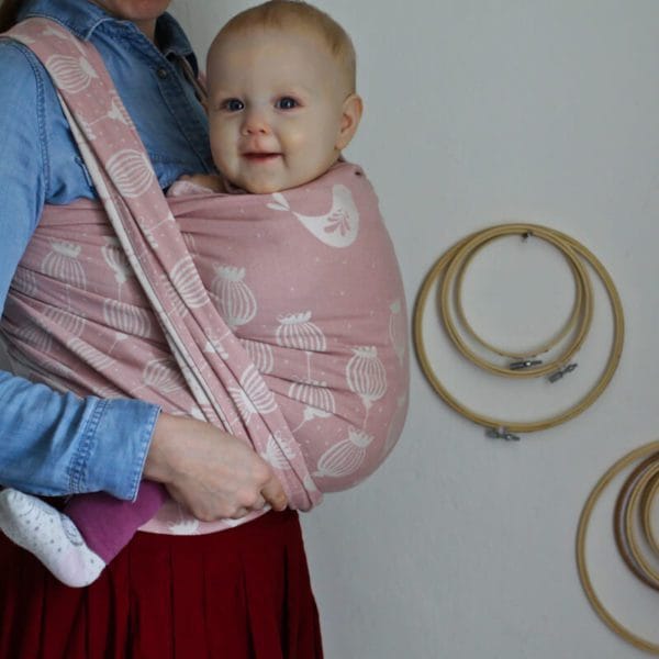Sestrice Poppy Powder Pink Wrap