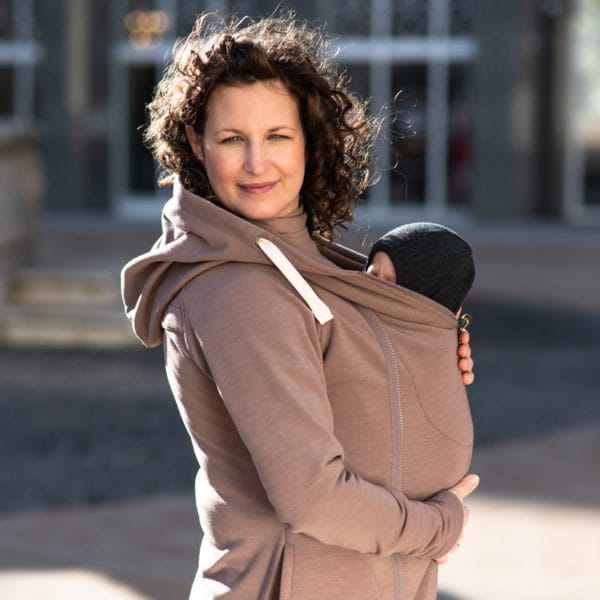 Sestrice Smart Hoodie 01 Nomad, babywearing, mikina na nosenie detí