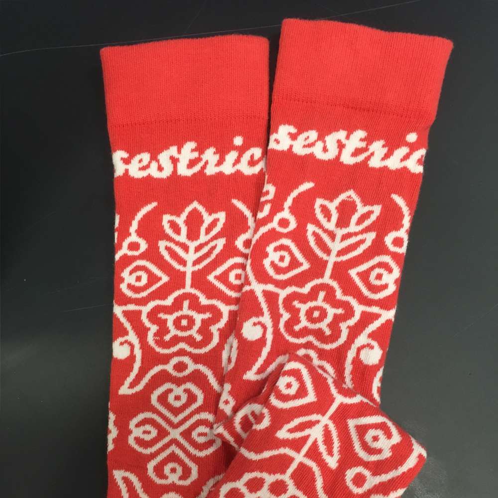 Leg warmer Folk Red Sestrice