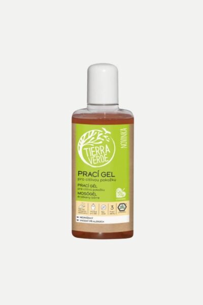 Soapnut laundry gel for sensitive skin