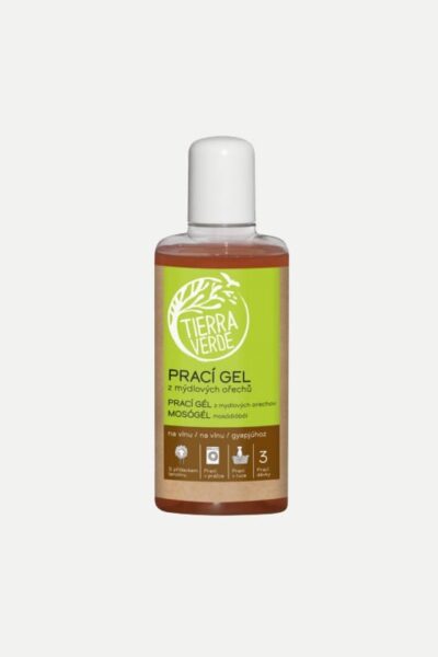 Soapnut laundry gel for wool