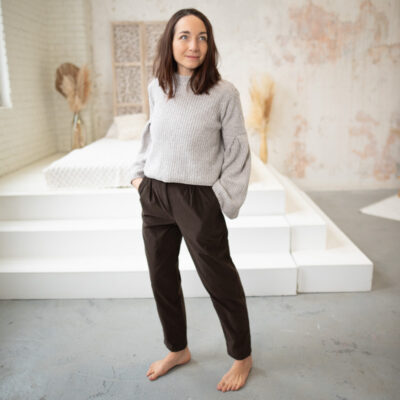 Smart Trousers Chocolate