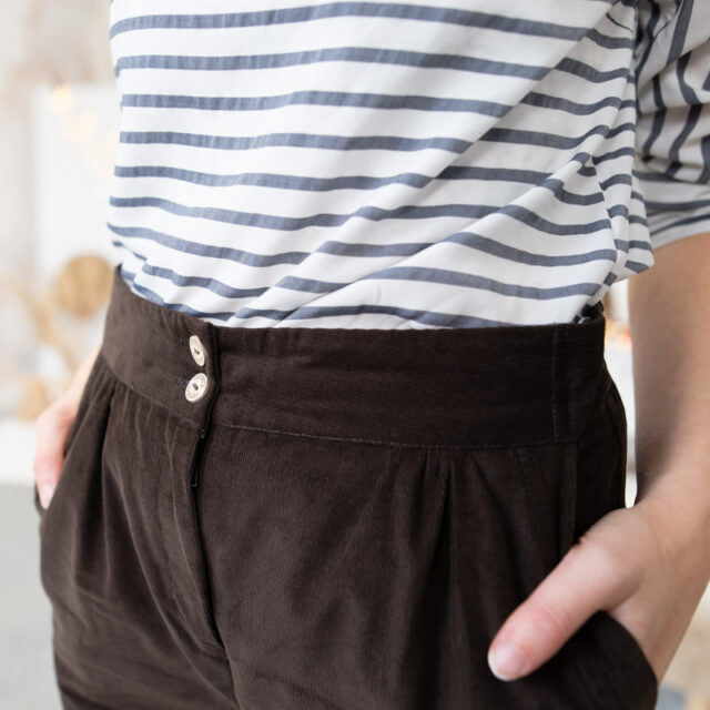 Smart Trousers Chocolate