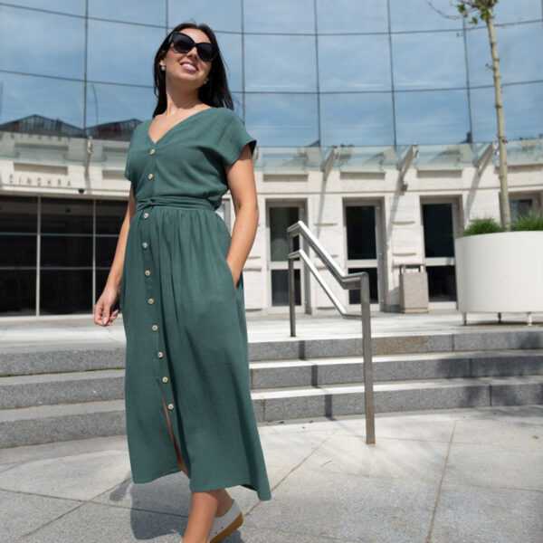 Sestrice Smart Dress Sage