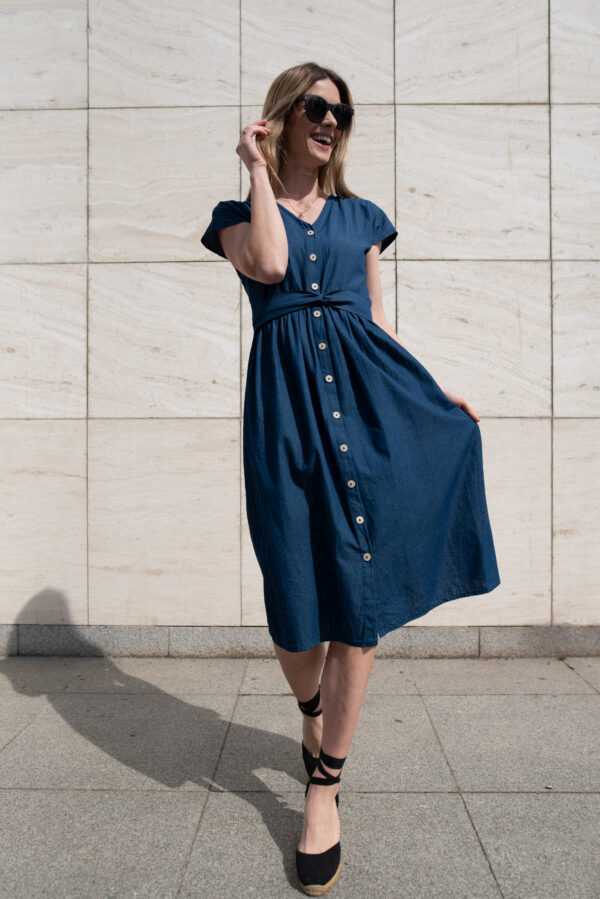 Sestrice Smart Dress Denim
