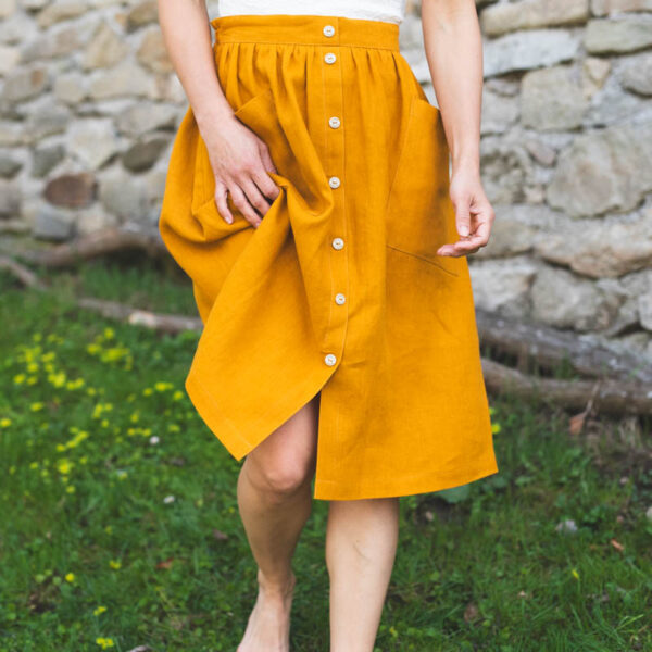 Sestrice Smart Skirt 01 Ochre UNI