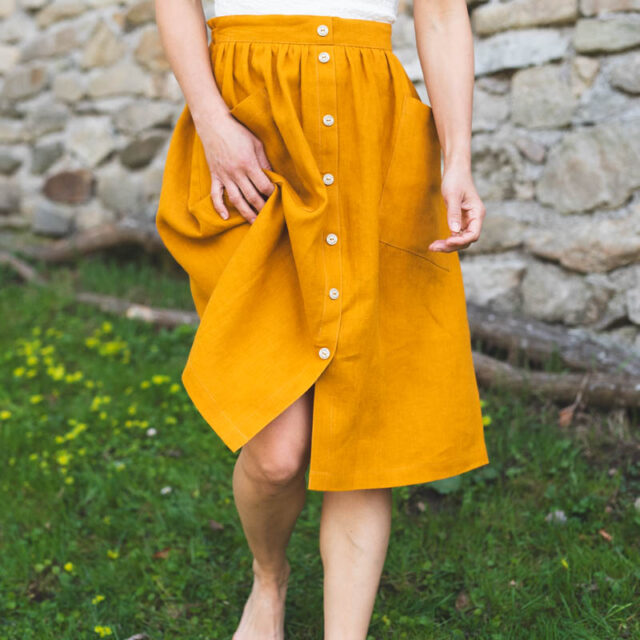 Sestrice Smart Skirt 01 Ochre UNI