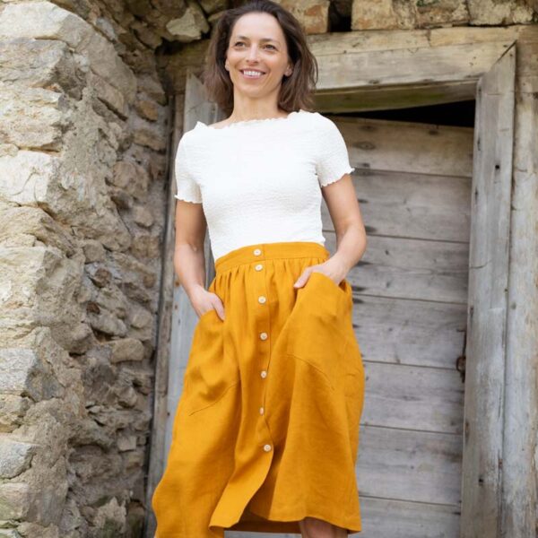Sestrice Smart Skirt 01 Ochre UNI