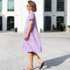 Sestrice Smart Dress 01, mušelínové pohodlné šaty, slow fashion, Lavender Blush – 12
