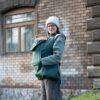 nosenie v zime, babywearing smart cover
