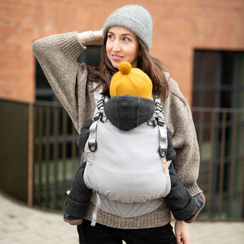 Sestrice Pure Grey Carrier One, ergonomické nosítko pro děti