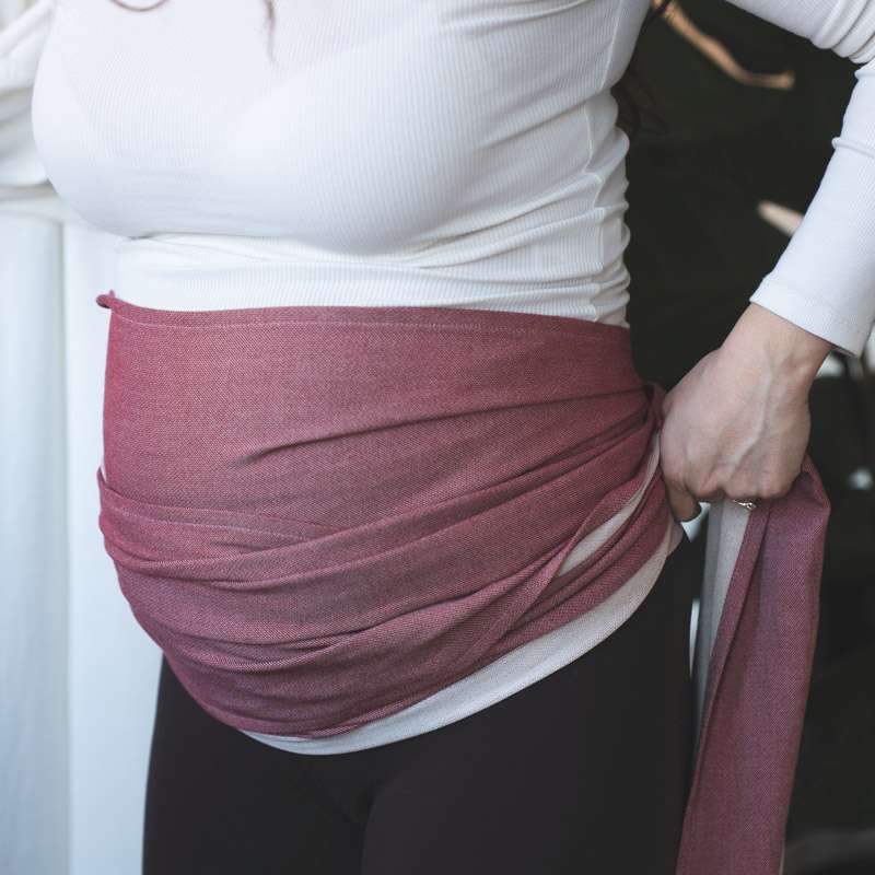 Fyziošatek Sestrice Pure Syrah, vazani bruška, belly wrapping