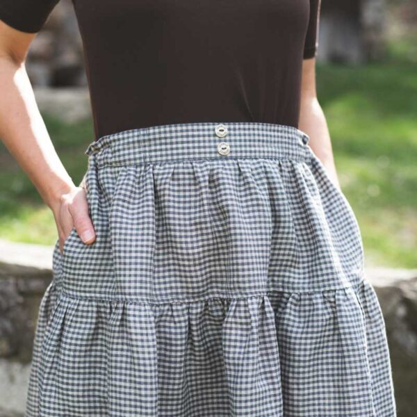 Sestrice Smart Skirt 05 Checkers UNI, slow fashion