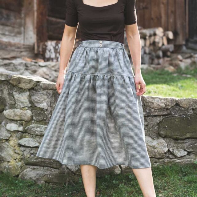 Sestrice Smart Skirt 05 Checkers UNI, slow fashion