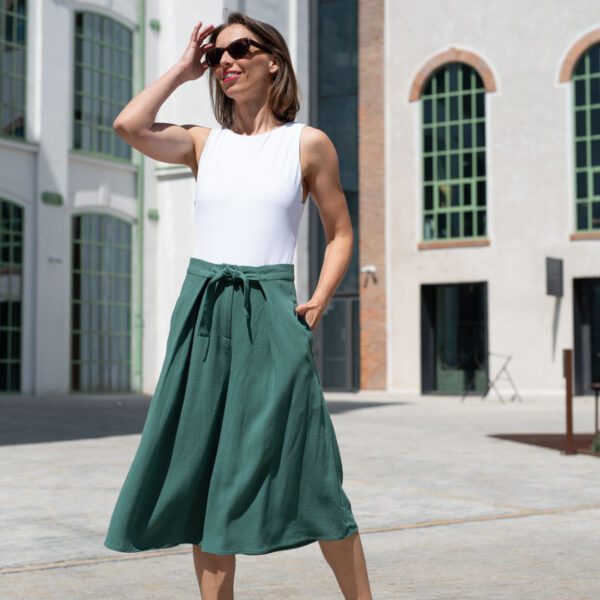 Smart Culottes 01 Sage UNI
