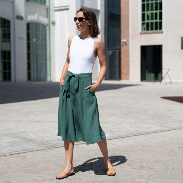 Smart Culottes 01 Sage UNI