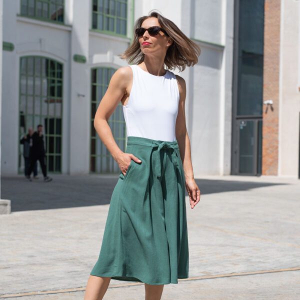 Smart Culottes 01 Sage UNI