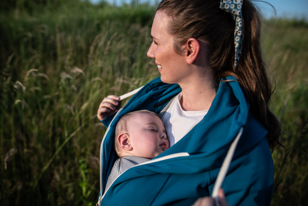 Mikina na nosenie detí Sestrice